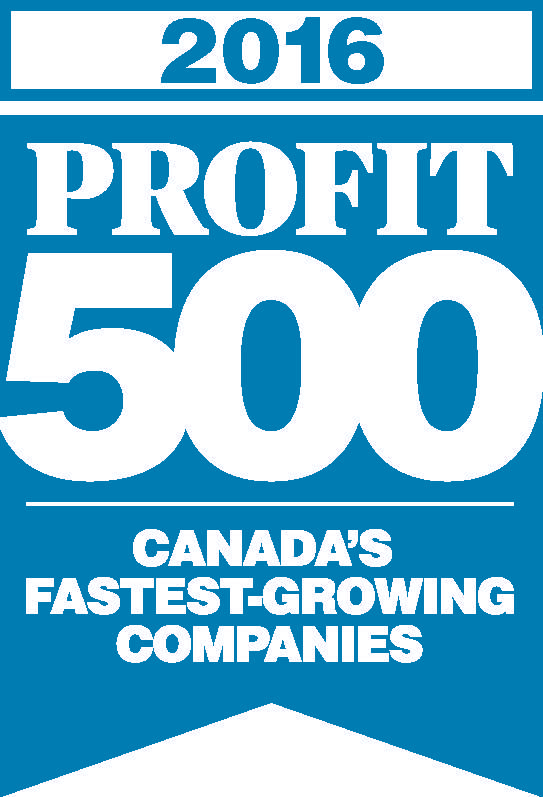 2016 Profit 500 Canada's fastest growing companies